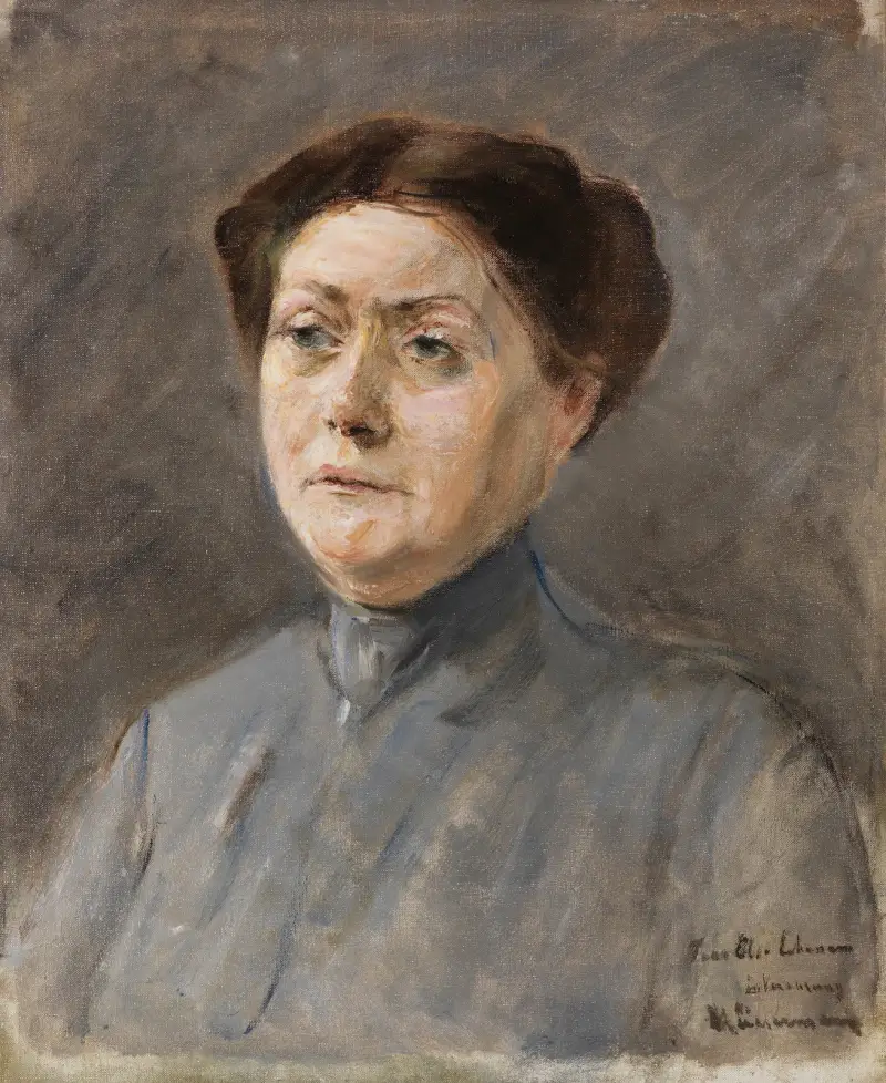 Bildnis der Schauspielerin Else Lehmann av Max Liebermann