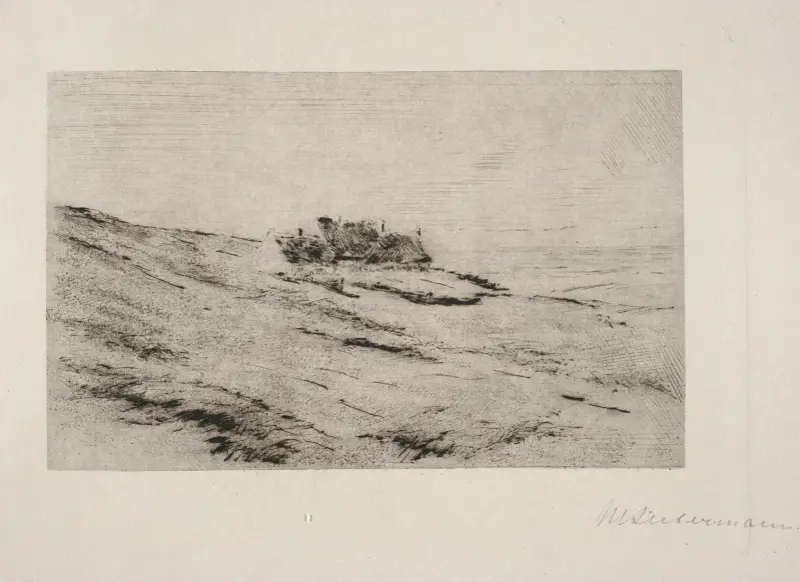 Strandhäuser av Max Liebermann
