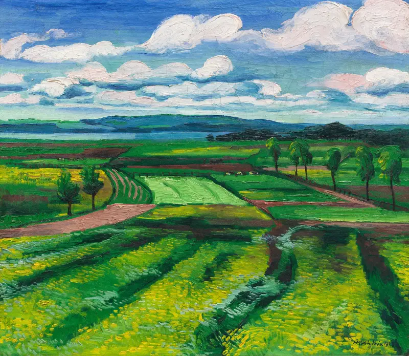Louky, 1928 – č. 2, Hermann Max Pechstein