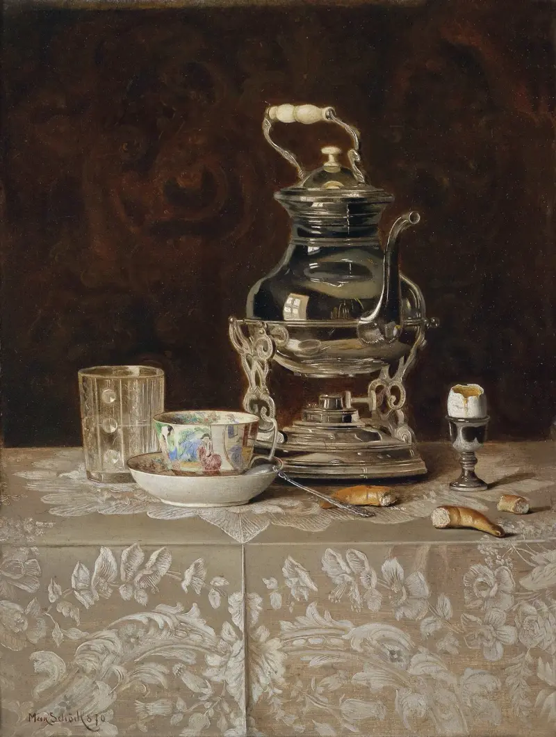 Martwa natura z samowarem, Max Schödl