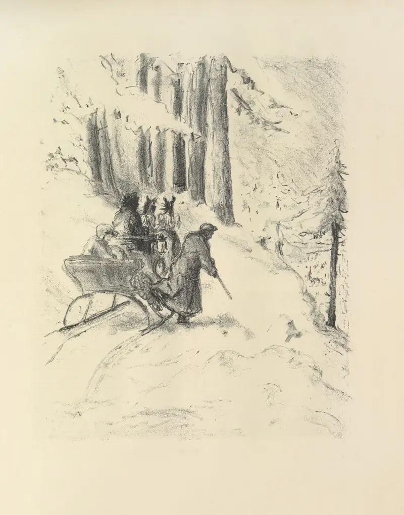 Lederstumpf-Erzählungen Pl.34 av Max Slevogt