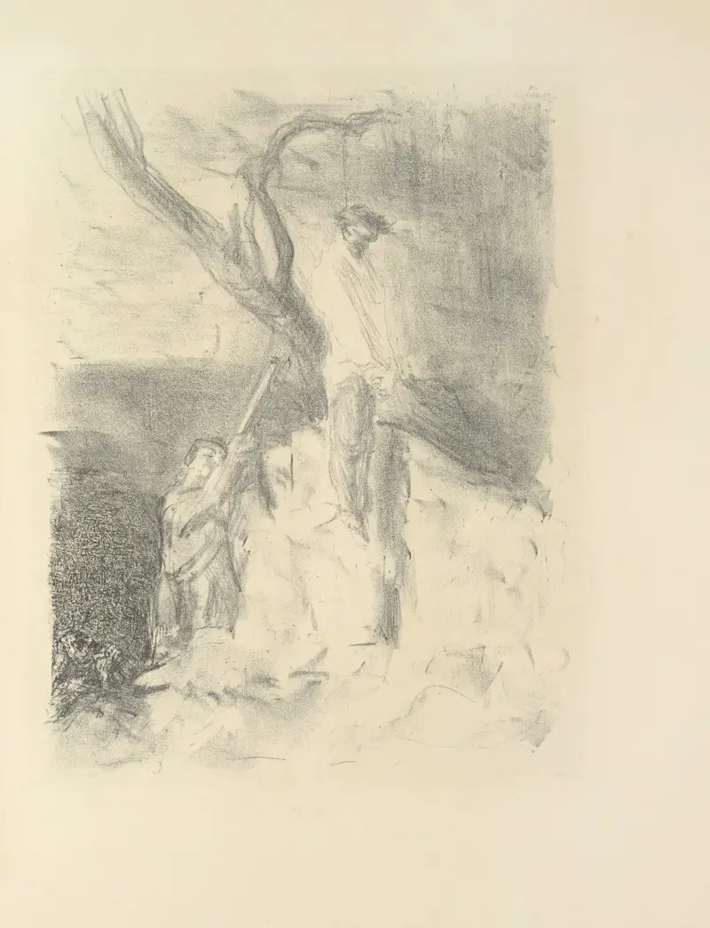 Lederstumpf-Erzählungen Pl.51 av Max Slevogt