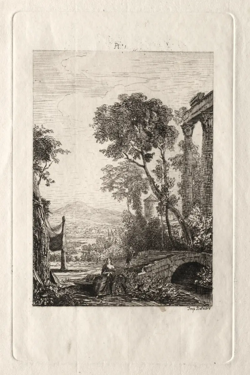 From Treatise on Etching, 1866 – nr 1 av Maxime Lalanne