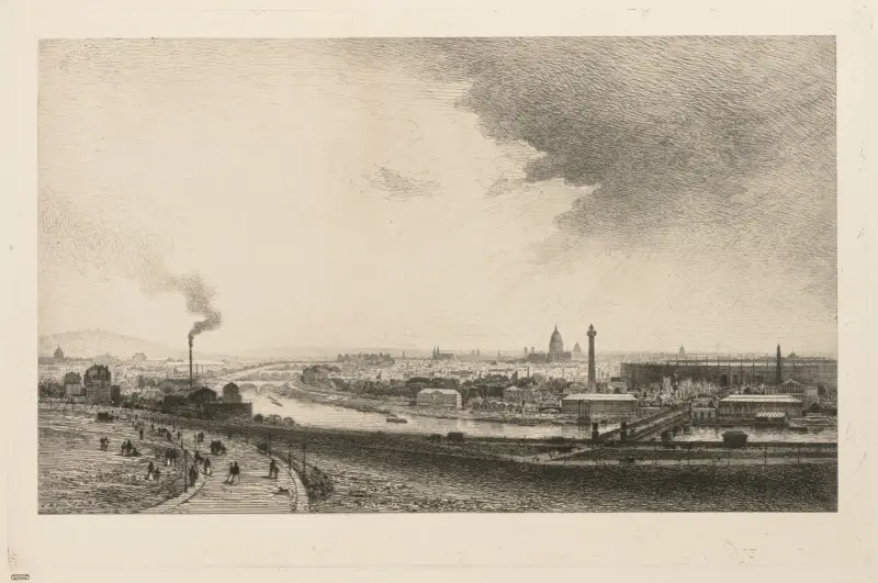 An der Seine von Maxime Lalanne