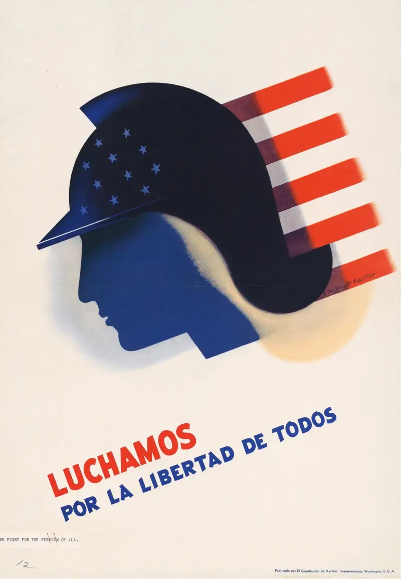 Luchamos por la libertad de todos von Edward McKnight Kauffer