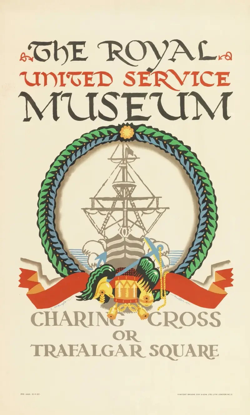 The Royal United Service Museum von Edward McKnight Kauffer