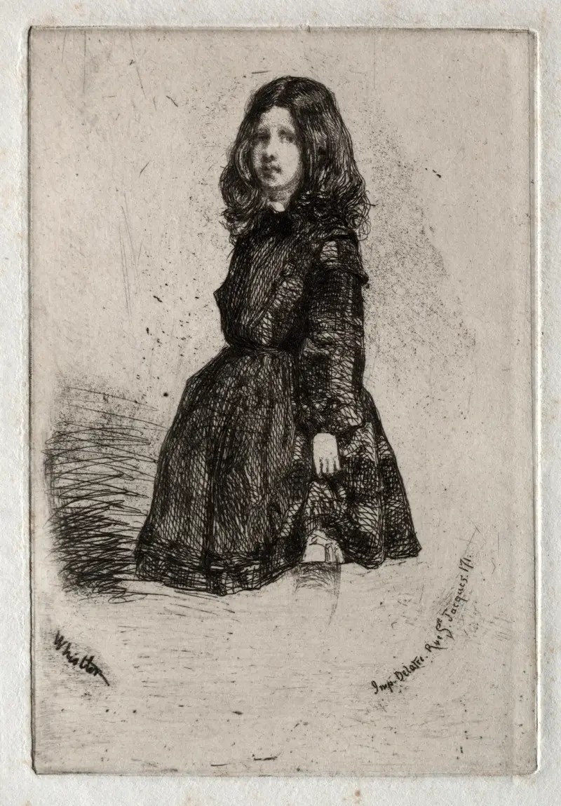 Annie av James Abbott McNeill Whistler