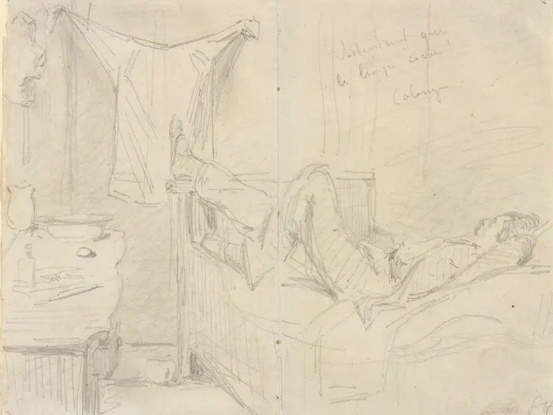 Czekając, aż pranie wyschnie! Kolonia, James Abbott McNeill Whistler