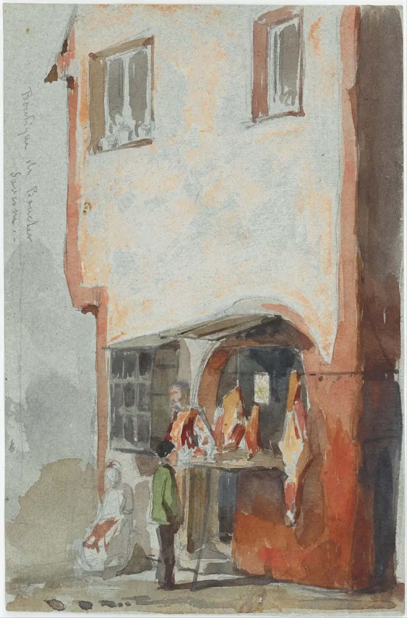 Slaktarboden av James Abbott McNeill Whistler