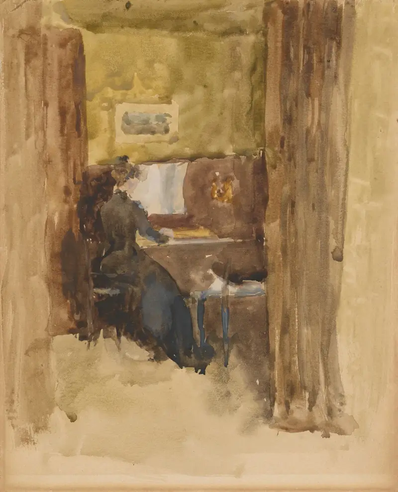 Bravura in Brown av James Abbott McNeill Whistler