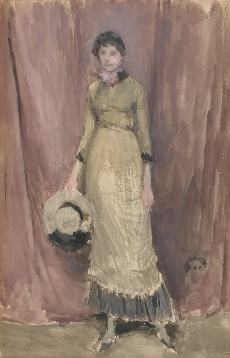Harmoni i violett och bärnsten av James Abbott McNeill Whistler