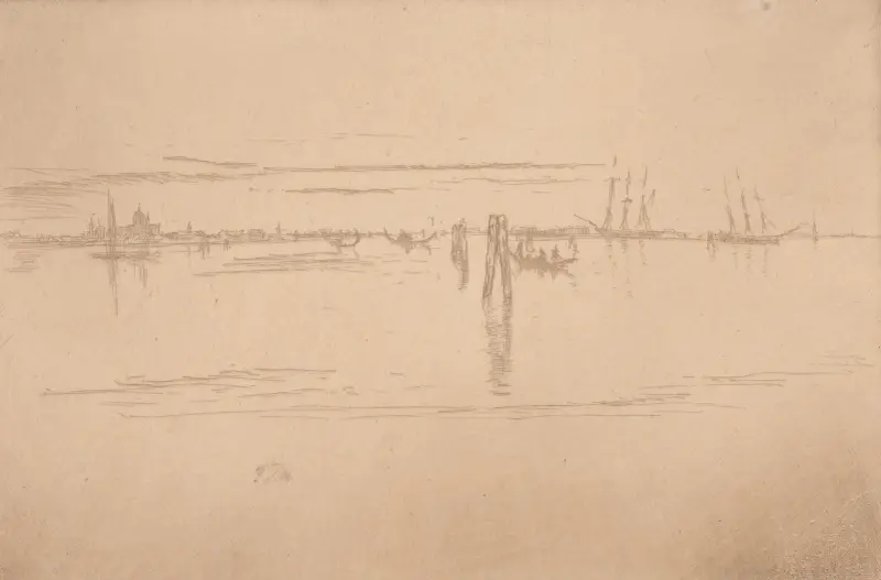 Long lagoon av James Abbott McNeill Whistler