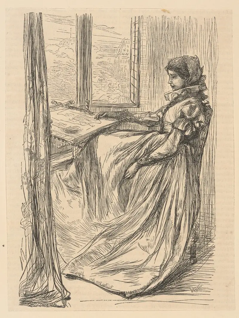 Morgonen före Bartolomeinattens massaker av James Abbott McNeill Whistler
