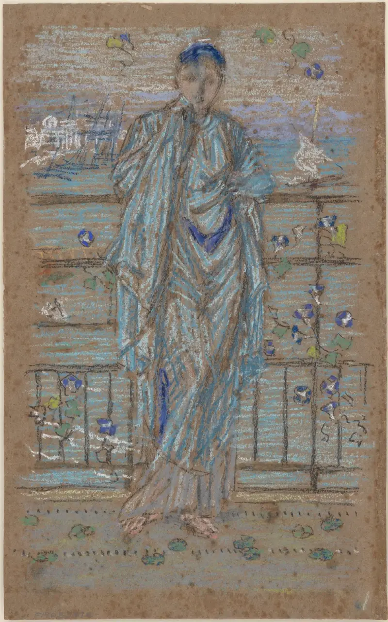 Morning Glories av James Abbott McNeill Whistler