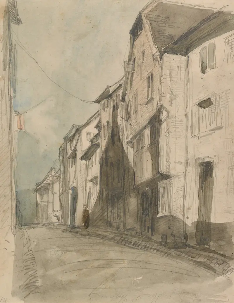 Saverne av James Abbott McNeill Whistler