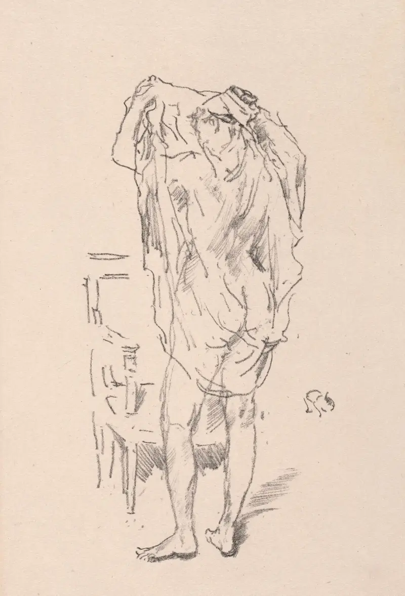 Studium, 1895, James Abbott McNeill Whistler