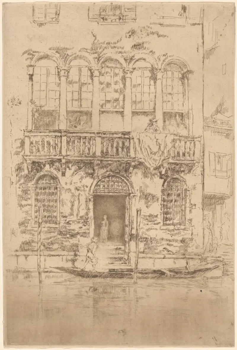 The Balcony, 1879 – nr 2 av James Abbott McNeill Whistler