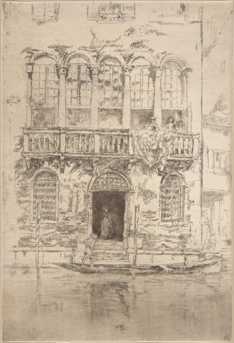 The balcony, 1879 – nr 1 av James Abbott McNeill Whistler
