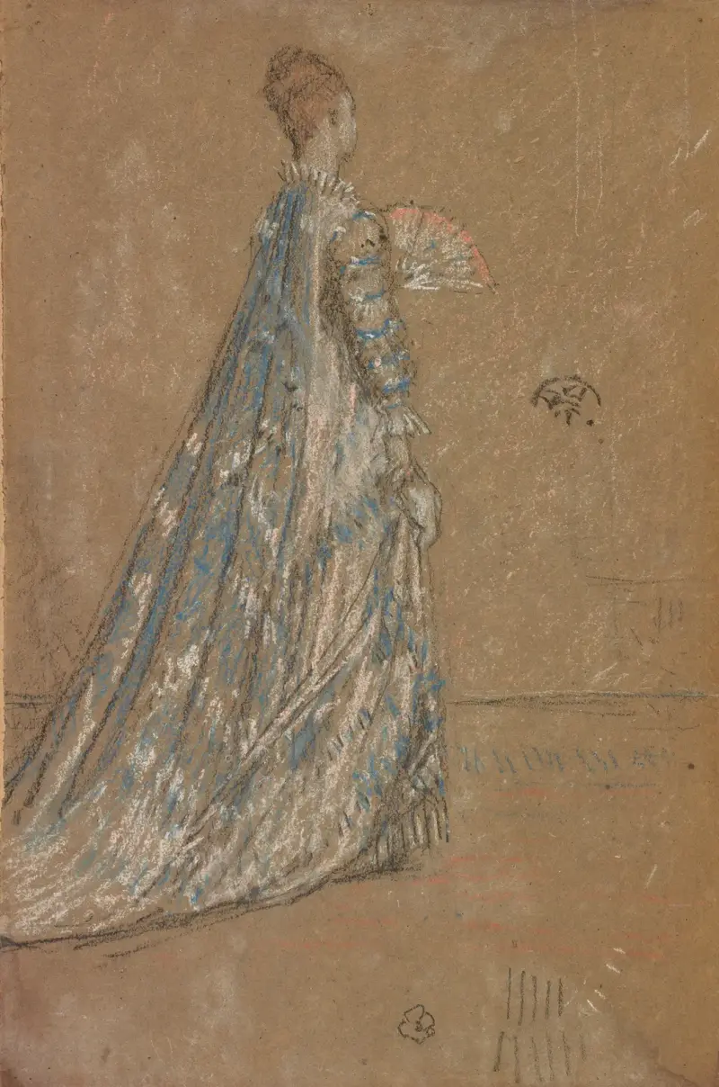Niebieska suknia, James Abbott McNeill Whistler