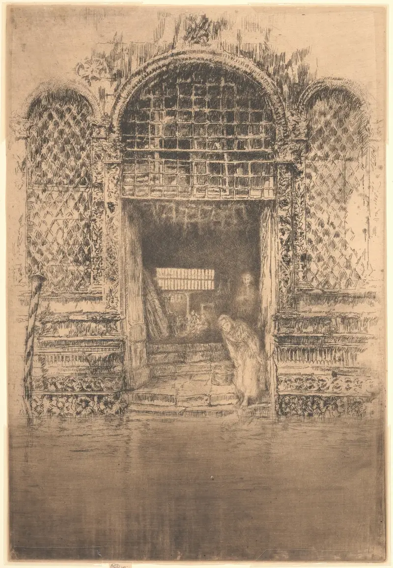 Dörröppningen, 1879 – nr 1 av James Abbott McNeill Whistler