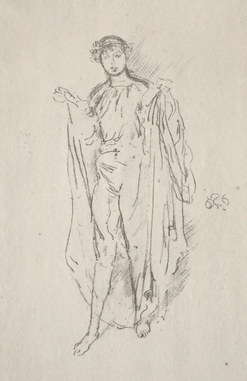 Flickan av James Abbott McNeill Whistler