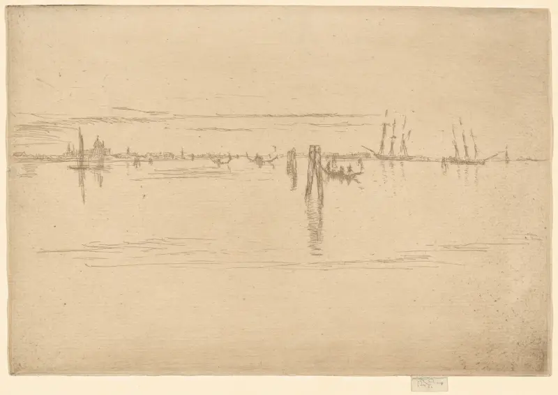 The Long Lagoon av James Abbott McNeill Whistler