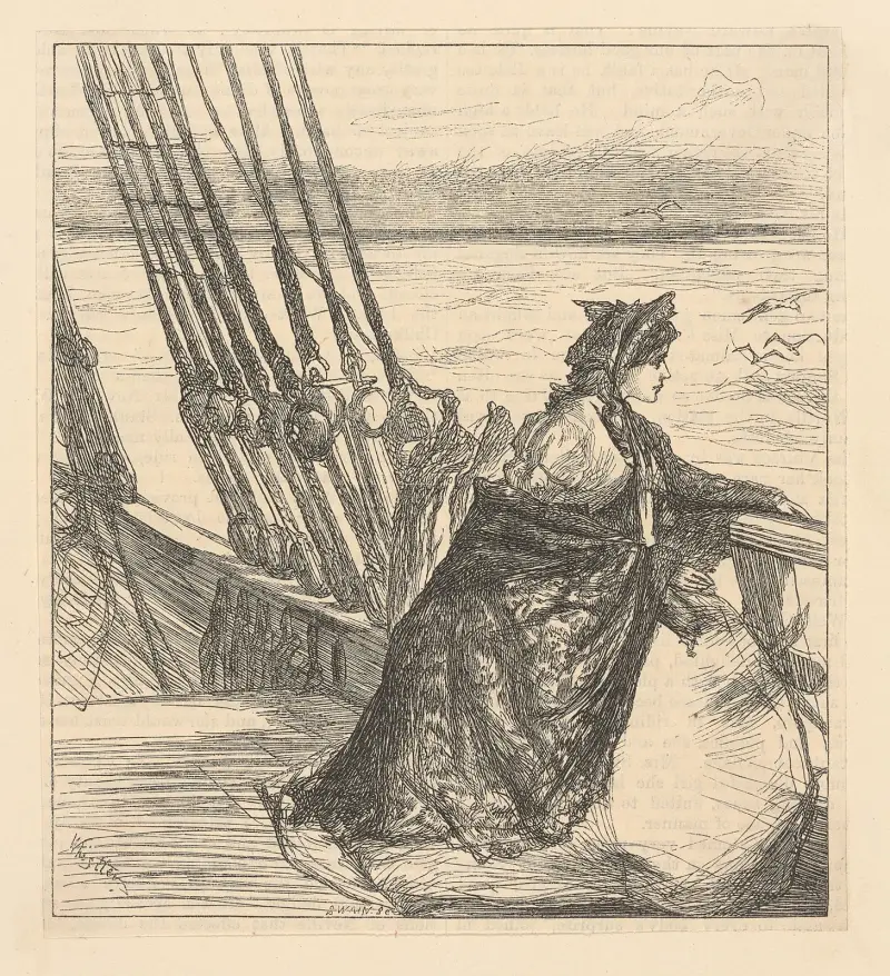 Majorens dotter, 1862 – nr 2 av James Abbott McNeill Whistler