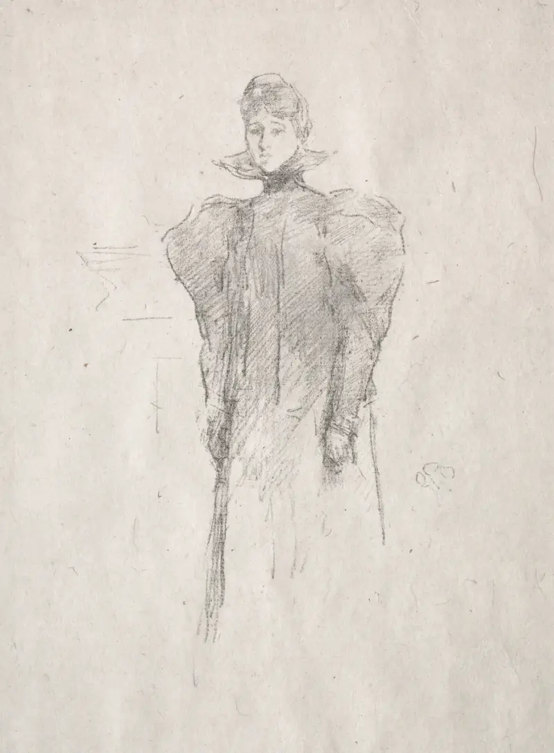 Medicikragen, 1897 av James Abbott McNeill Whistler