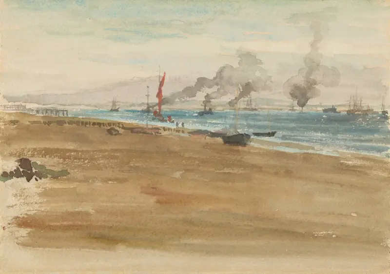 Flodmynningen av James Abbott McNeill Whistler