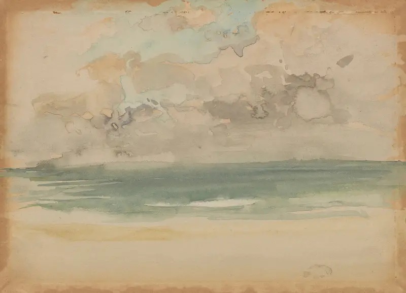 The Ocean Wave av James Abbott McNeill Whistler