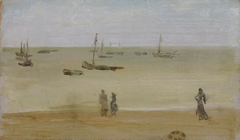 Mořské pobřeží, James Abbott McNeill Whistler