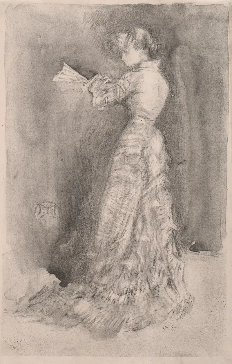 Toaletten, 1878 av James Abbott McNeill Whistler