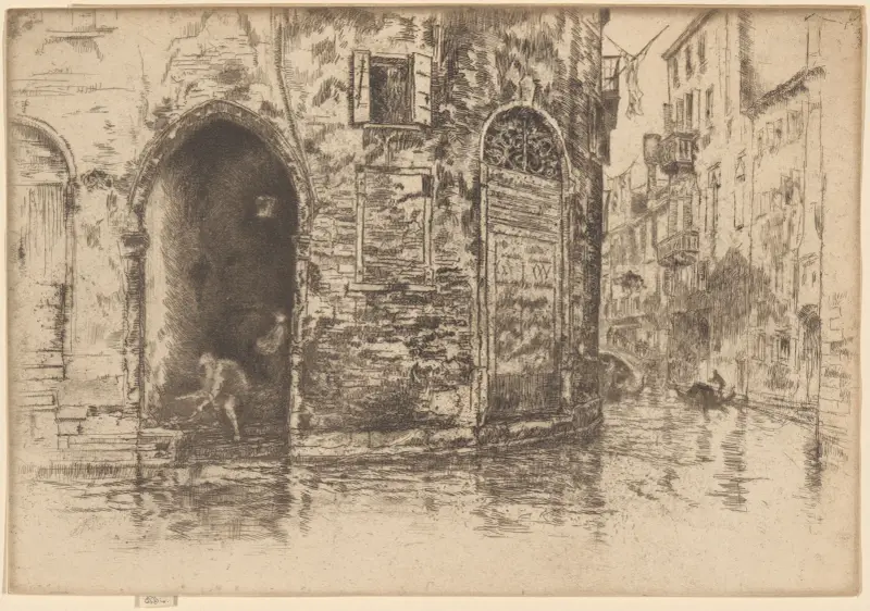 Dvoje dveří, James Abbott McNeill Whistler