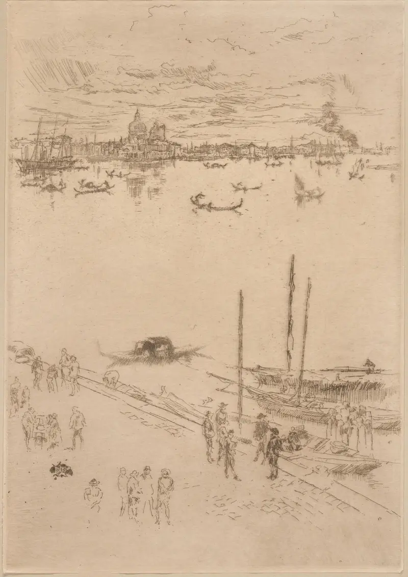 Benátsko na výšku, James Abbott McNeill Whistler