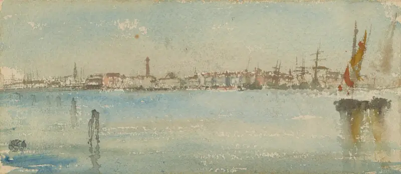 Venice Harbor av James Abbott McNeill Whistler