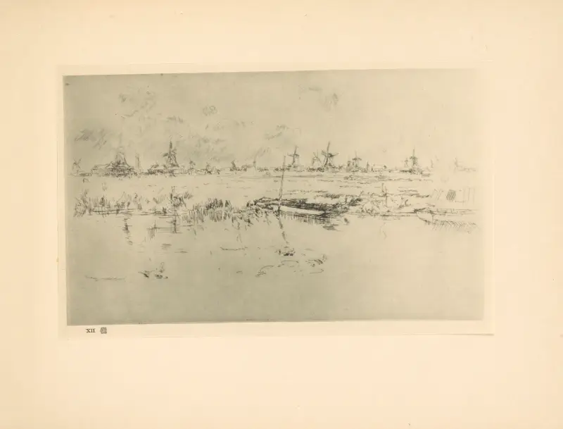 Zaandam av James Abbott McNeill Whistler