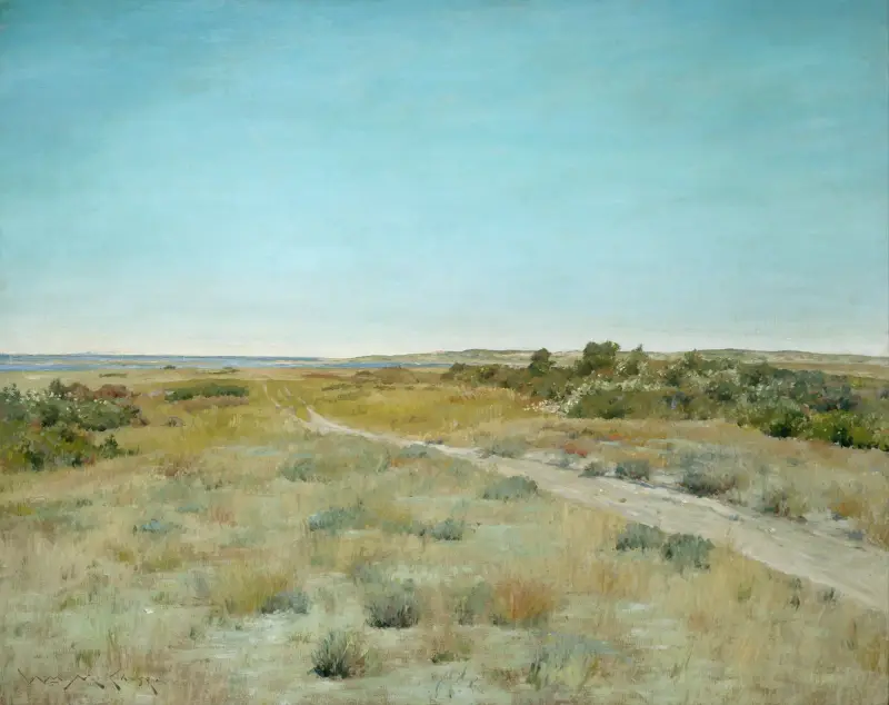 Första höstkänslan av William Merritt Chase