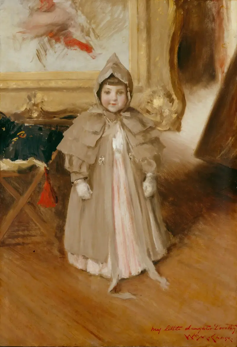 Meine kleine Tochter Dorothy von William Merritt Chase
