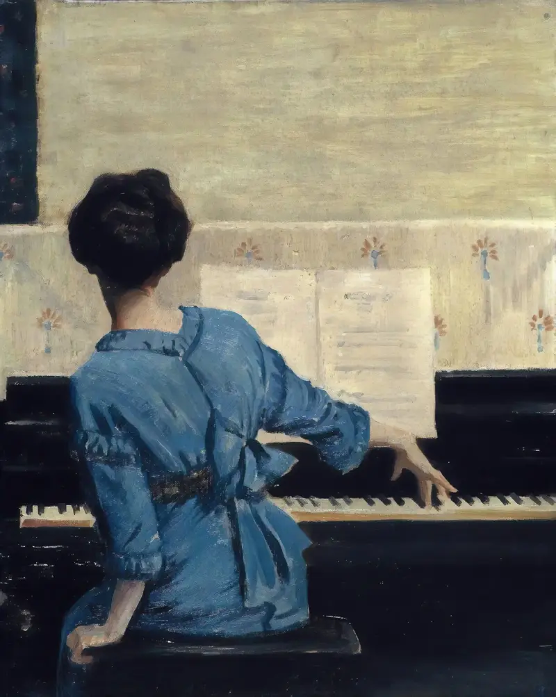 Die Grundnote von William Merritt Chase
