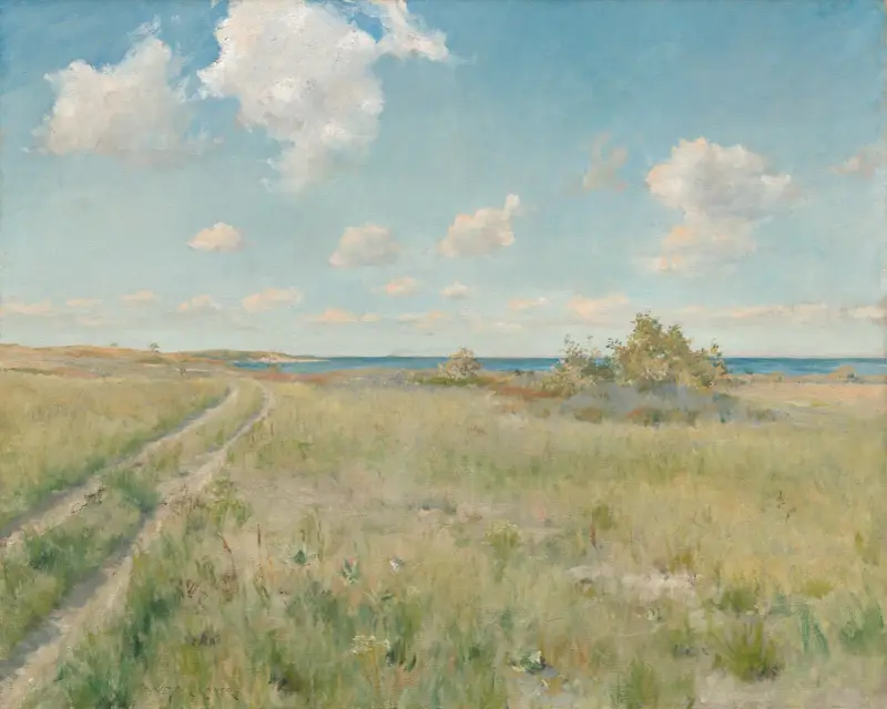 Den gamla vägen till havet av William Merritt Chase