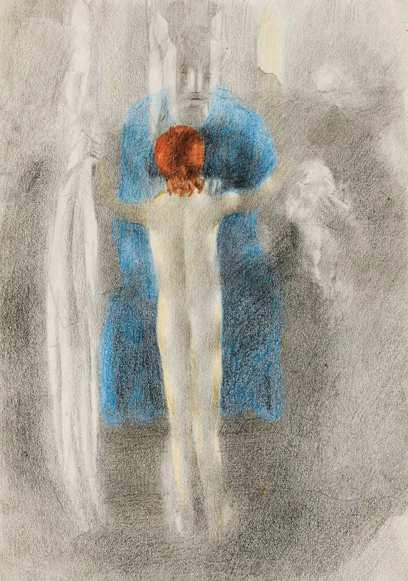 Einkleidung III av Otto Meyer-Amden