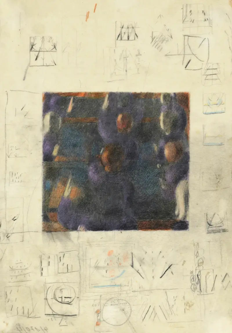 Hands Held High, study av Otto Meyer-Amden