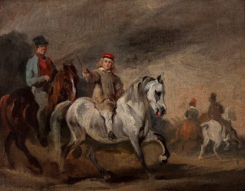 Horseback Ride av Piotr Michałowski