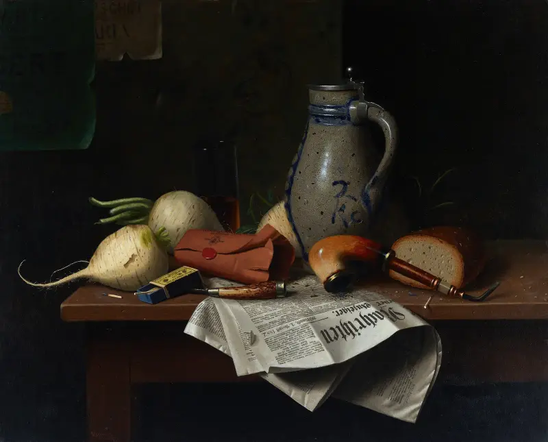 Monachijska martwa natura, William Michael Harnett