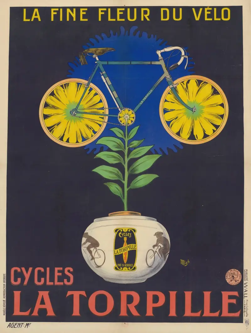 La fine fleur du vélo. Cycles La Torpille von Mich (Michel Liebeaux)
