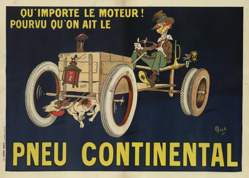 Vilken motor som helst, bara man har Continental-däck av Mich (Michel Liebeaux)