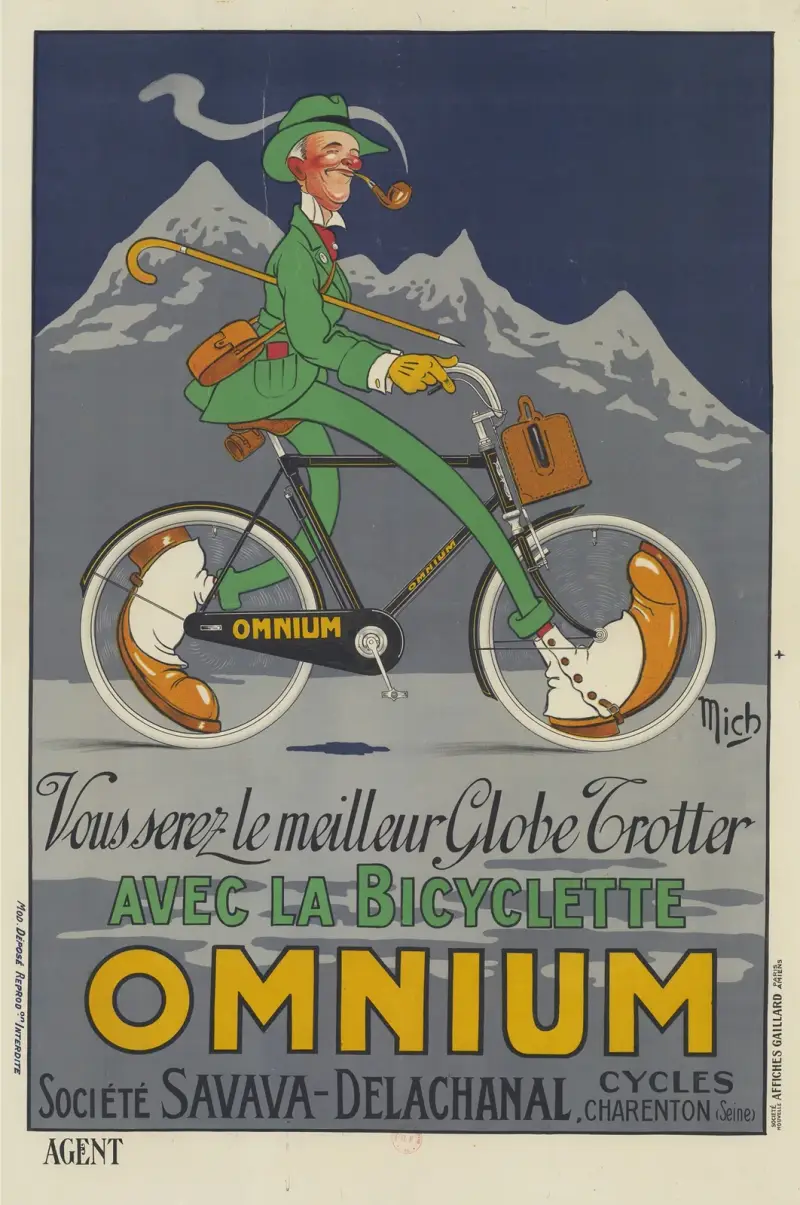 Vous serez le meilleur Globe Trotter avec la bicyclette Omnium av Mich (Michel Liebeaux)