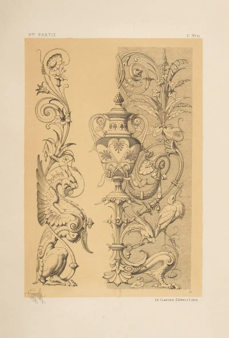 Arabesque; genre néo-grec av Michel Liénard