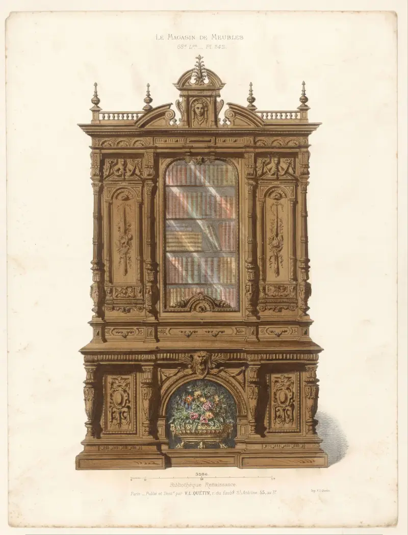 Bibliothèque Renaissance av Victor Léon Michel Quétin