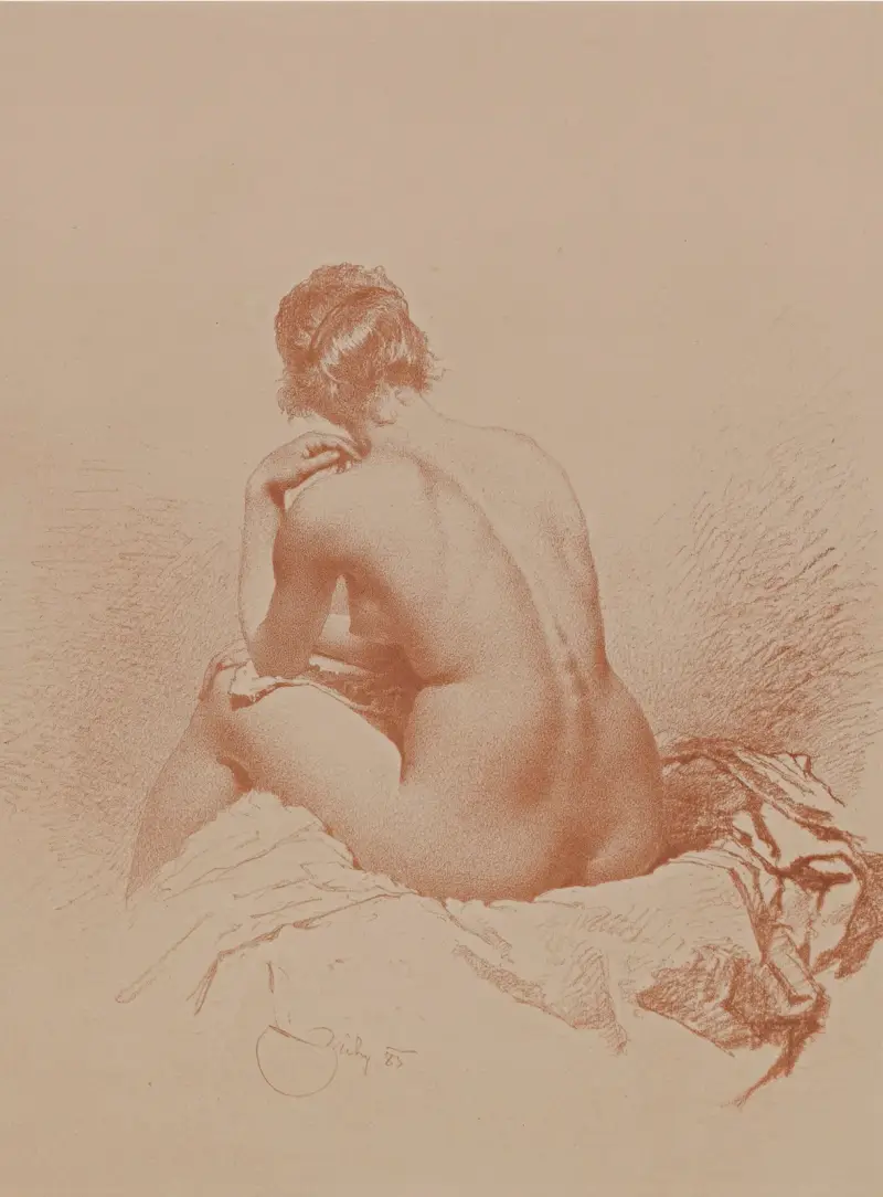 Akt, – Nr. 7, Mihály Zichy